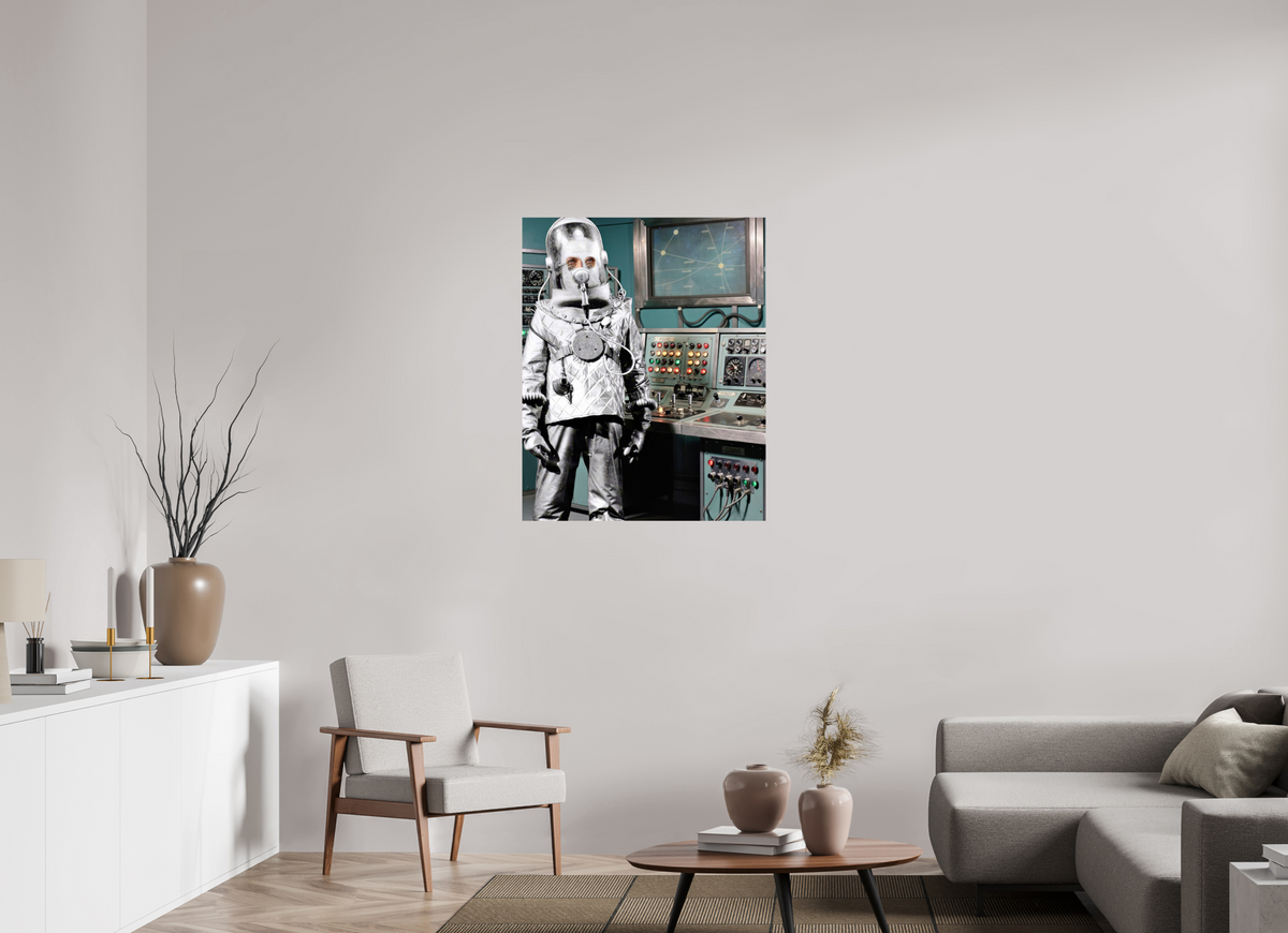 31 x 38.7″, WW ALUM Robot Atomic Laboratory