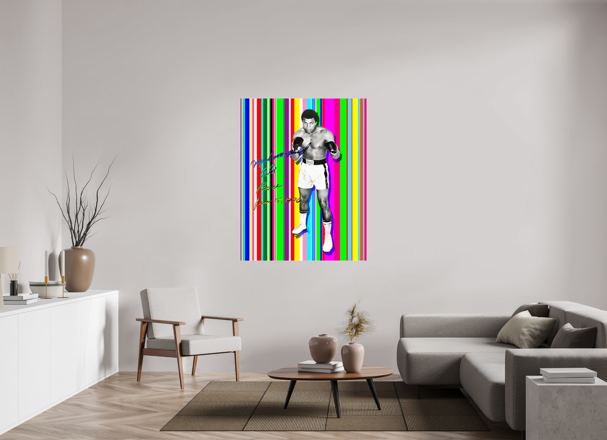 43 x 55.3″, Complete Roberto Rabanne, Muhamad Ali