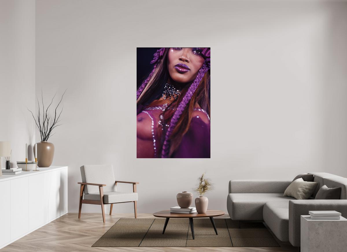 44 x 66″, Complete Anna Sui S/S, Naomi Campbell, New York 1993