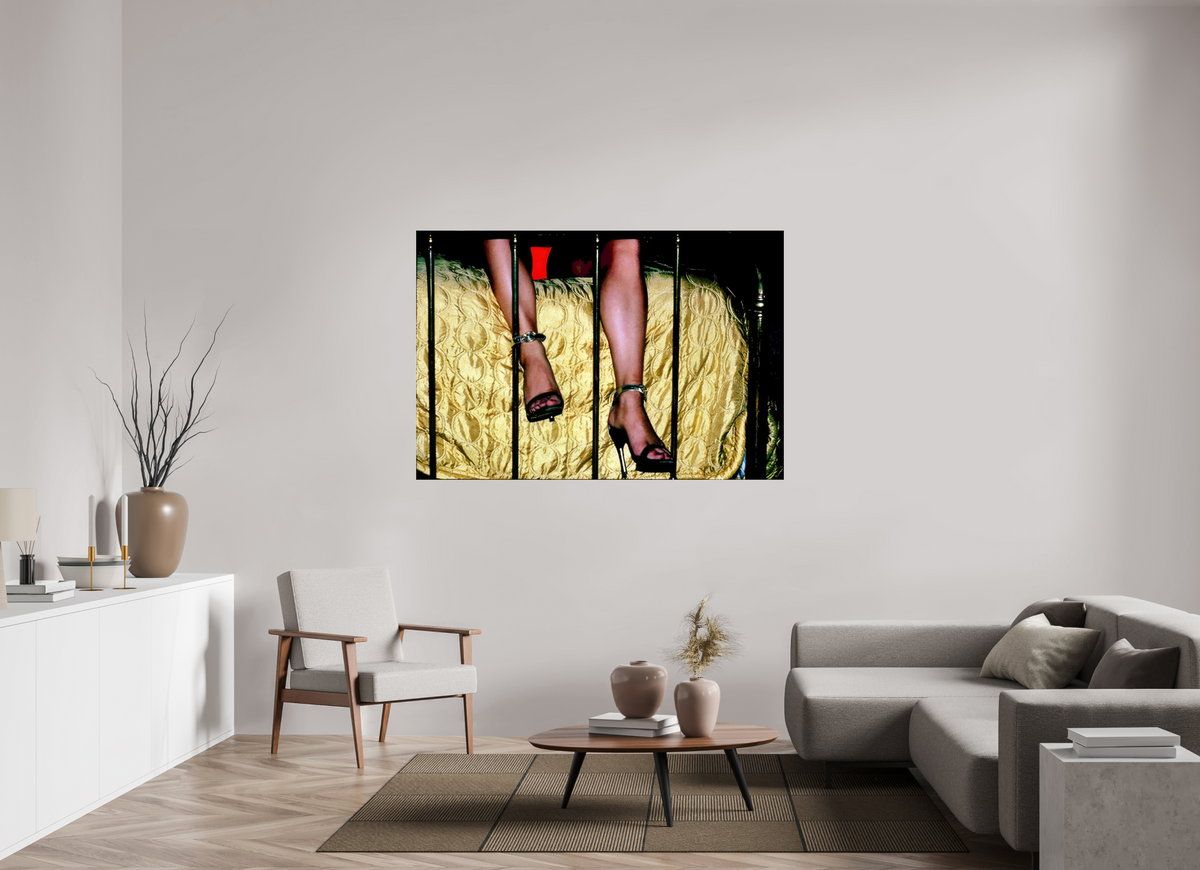 63.4 x 43″, Complete Roberto Rabanne, Charles Jourdan, Paris 1975