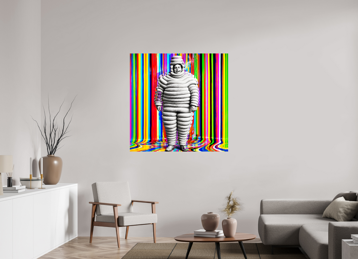 45 x 45″, WW ALUM Francesca Girardi, Bibendum