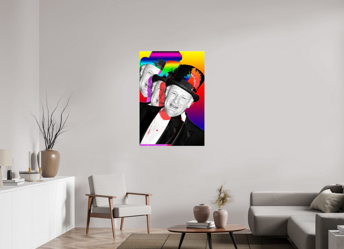 31 x 45.2″, Complete Roberto Rabanne, Ken Kesey, Prankster-in-Chief!
