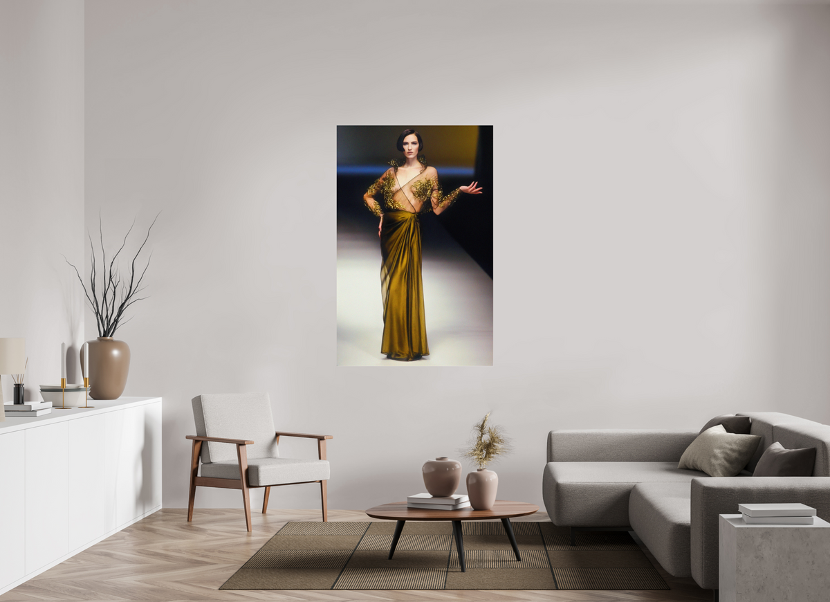 39 x 60″, Complete Lanvin Haute Couture S/S, Paris 1990