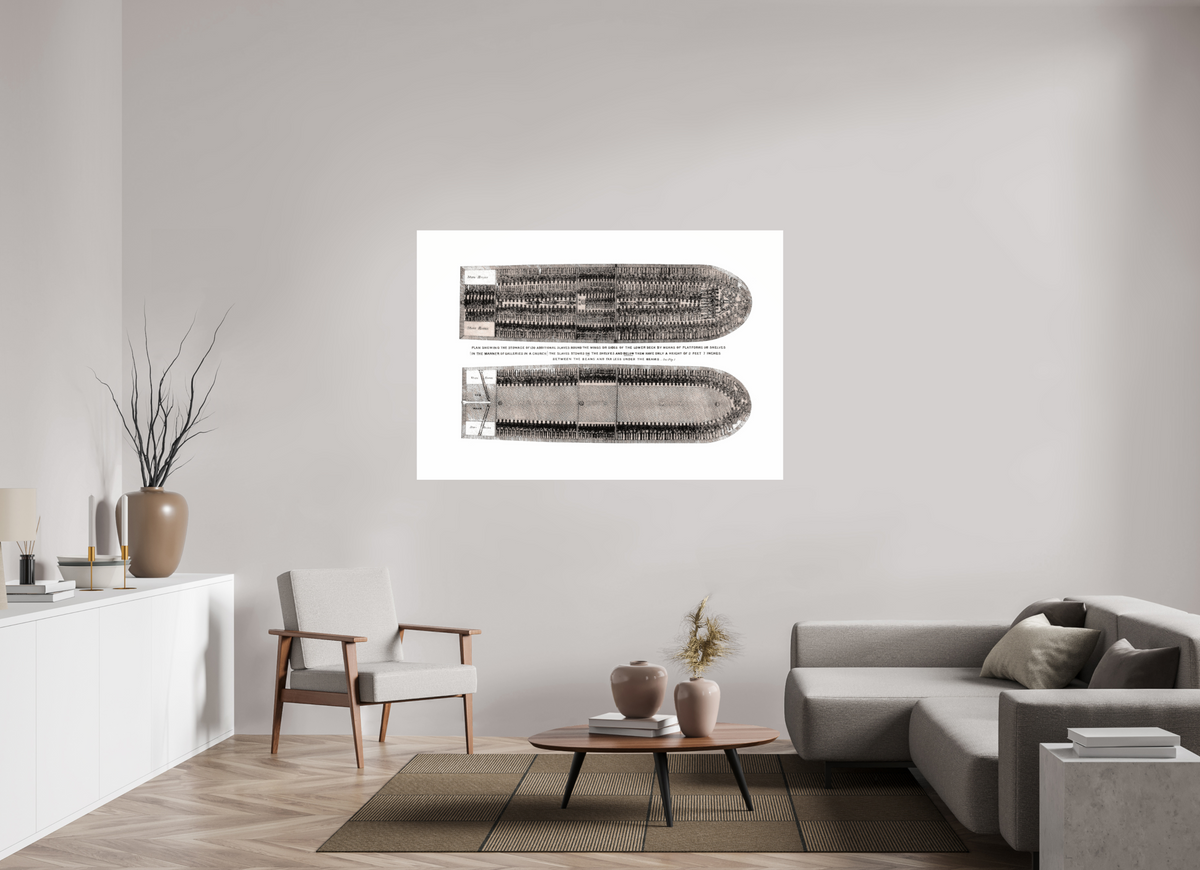 63.1 x 43″, Photo Print Under Acrylic Glass The Middle Passage, 1999