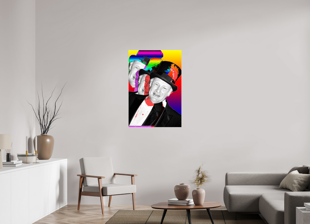 28 x 40.9″, Complete Roberto Rabanne, Ken Kesey, Prankster-in-Chief!