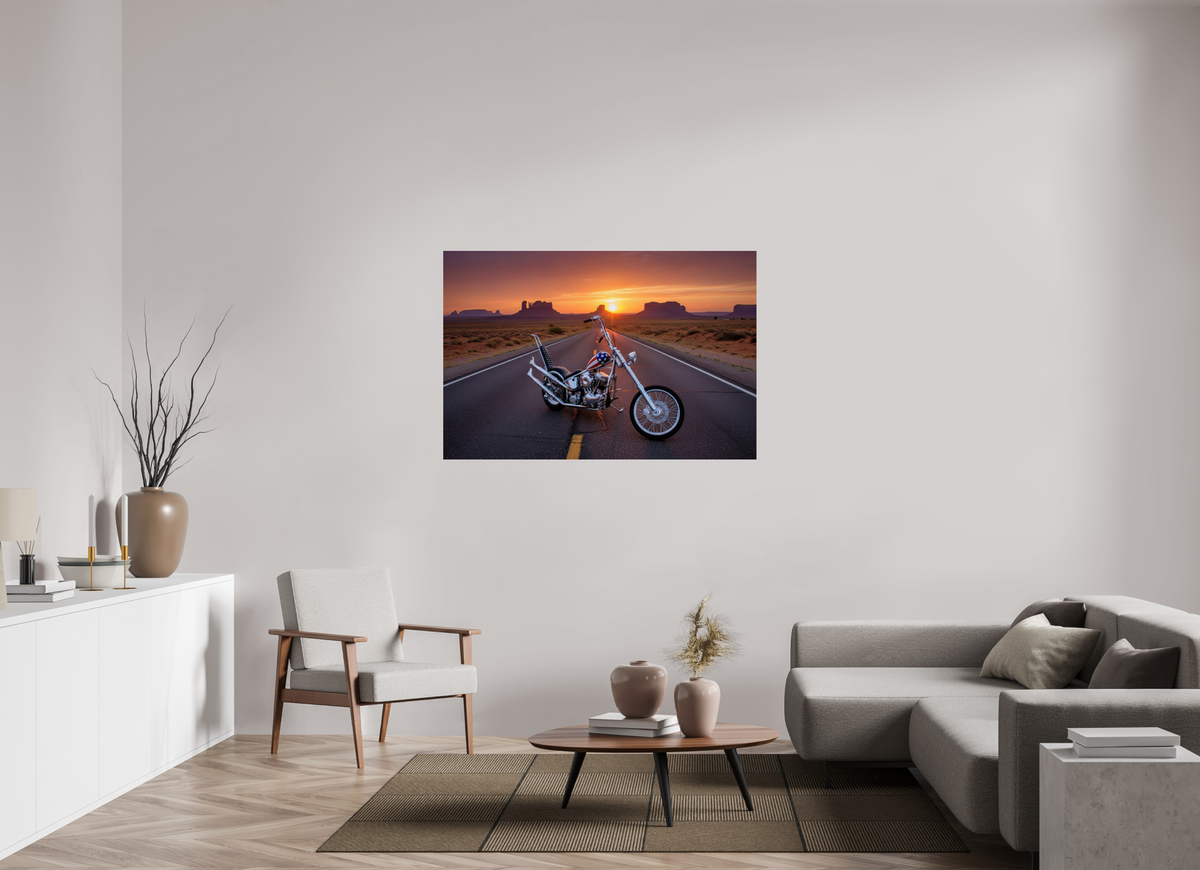 54 x 36″, Complete Roberto Rabanne, Easy Rider, Las Cruces New Mexico