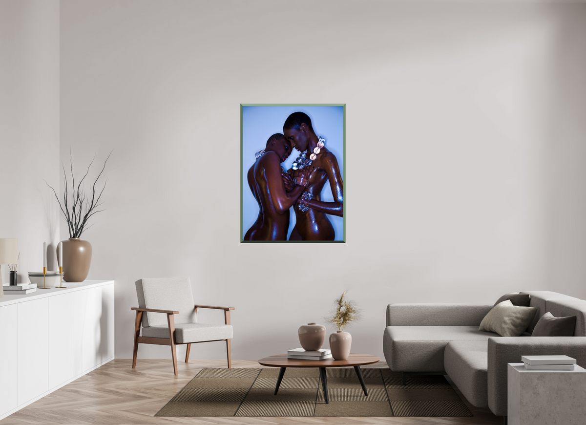 36 x 48″, WW FRAME PRINT Ania & Yama 1