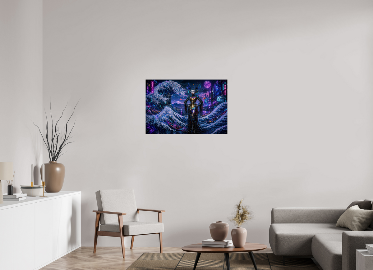 36 x 24″, Complete Rahul Dutta, La Chimere Rising 1