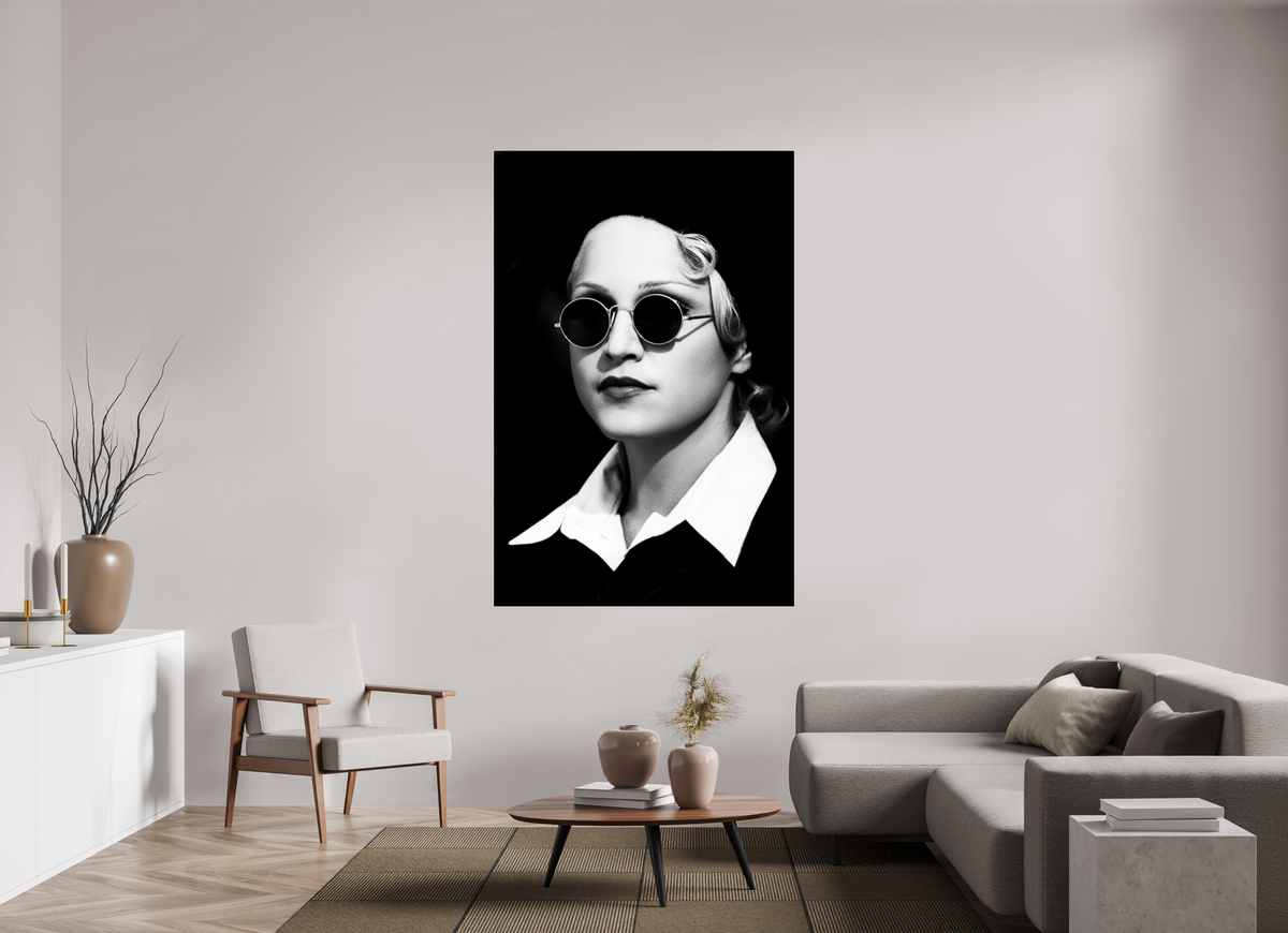 47 x 71.5″, Complete Madonna, Paris 1991