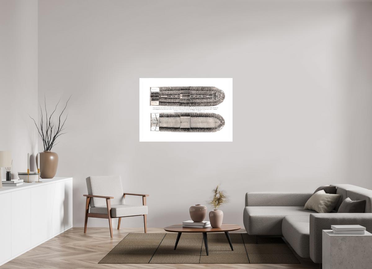 51.3 x 35″, WW CANVAS The Middle Passage, 1999