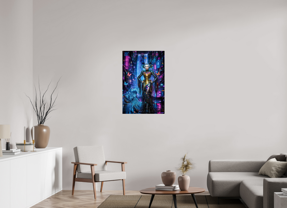 24 x 36″, Complete Rahul Dutta, La Chimere Rising 2