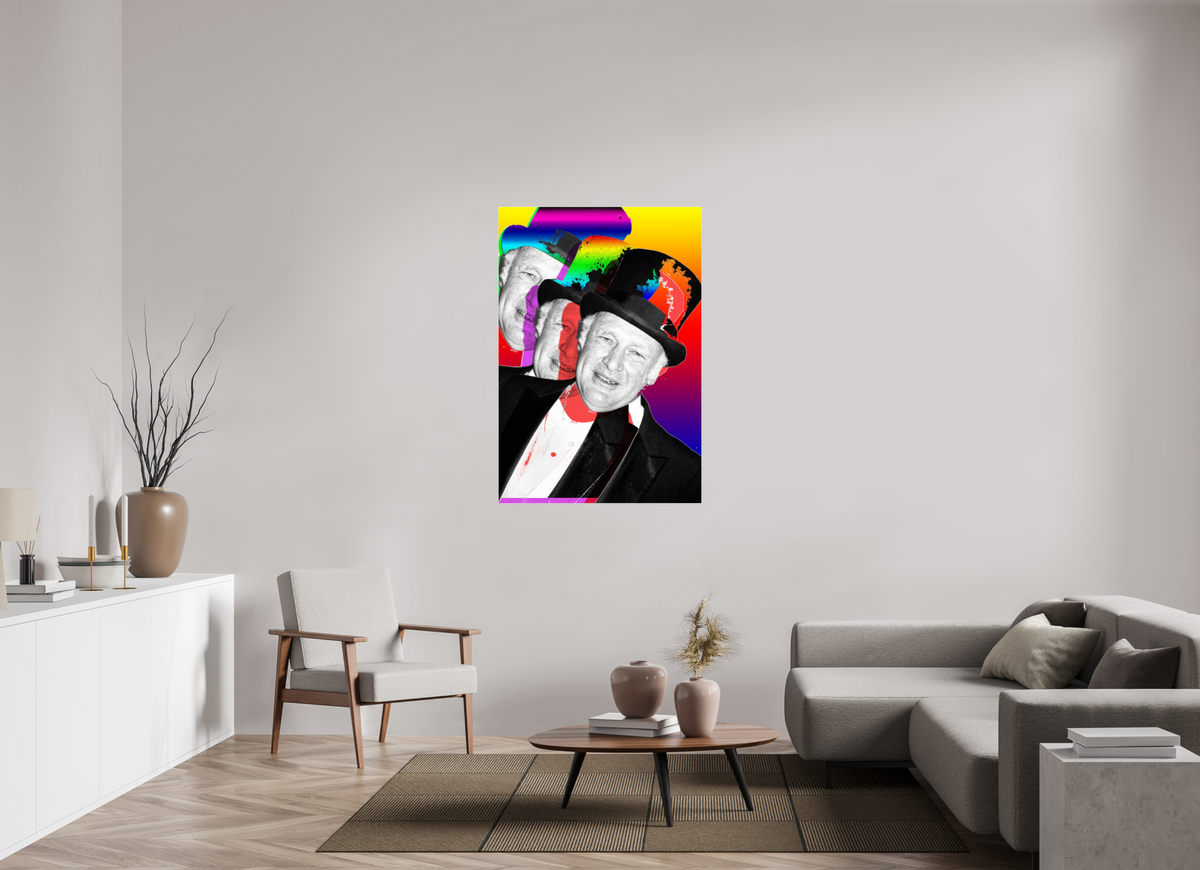 35 x 51.1″, Complete Roberto Rabanne, Ken Kesey, Prankster-in-Chief!