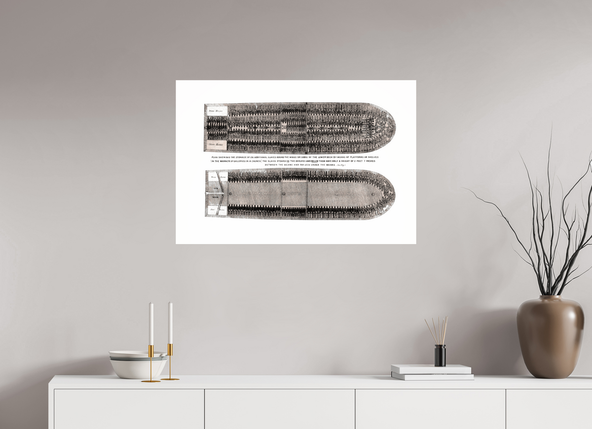 35.2 x 24″, Photo Print Under Acrylic Glass The Middle Passage, 1999