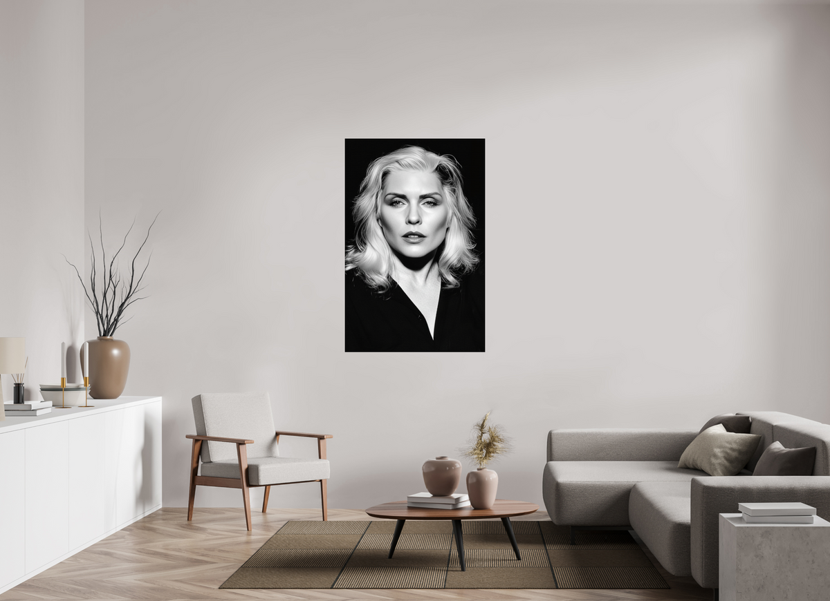35 x 53.3″, Complete Debbie Harry, New York 1986