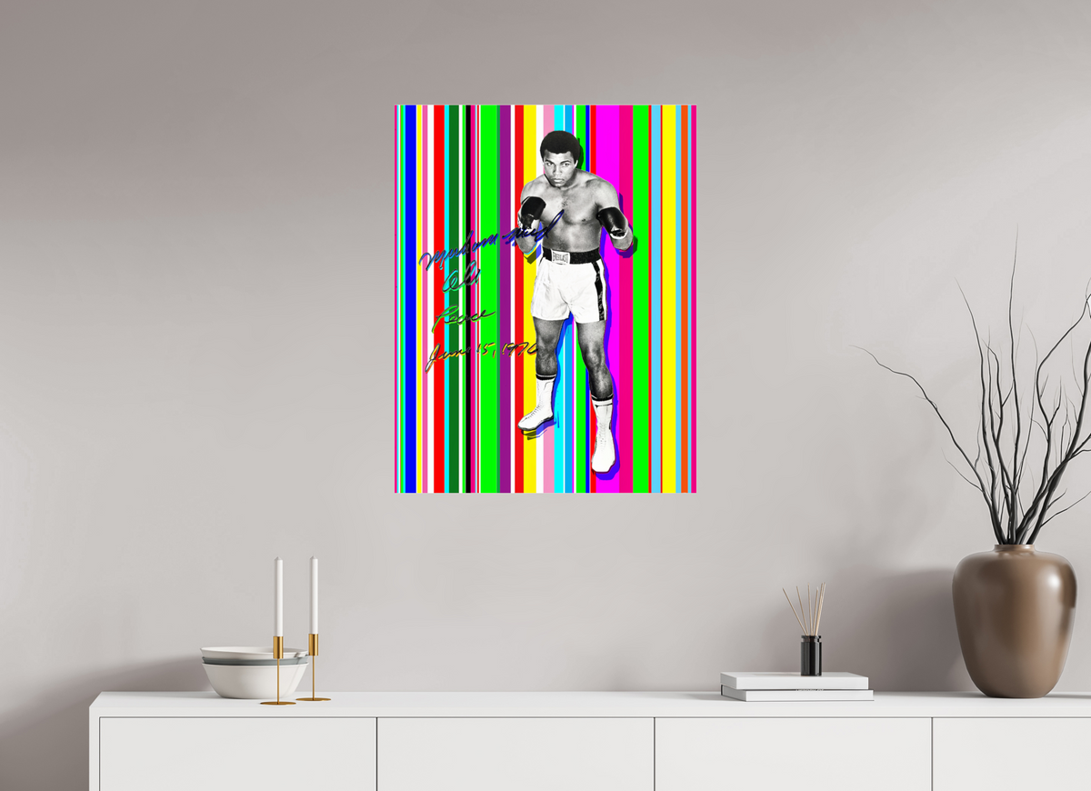 24 x 30.9″, Complete Roberto Rabanne, Muhamad Ali