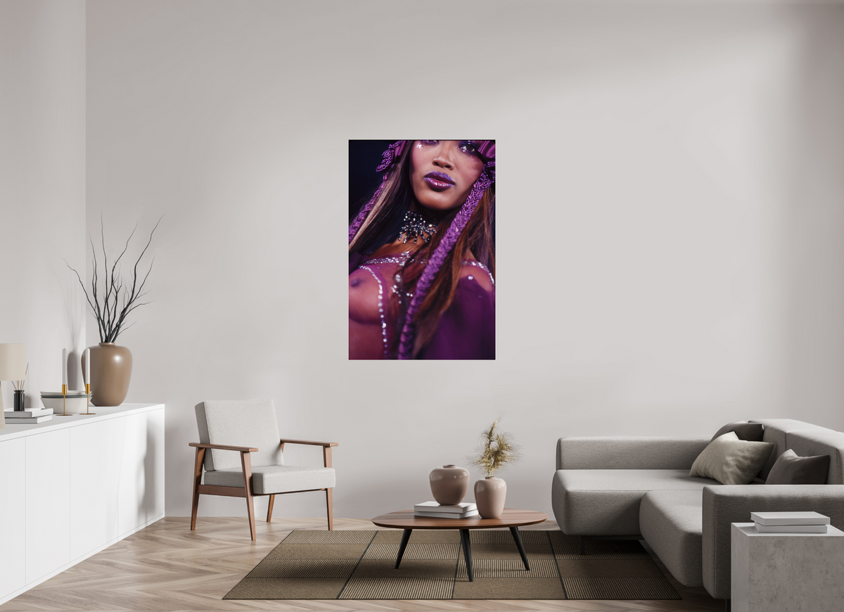36 x 54″, Complete Anna Sui S/S, Naomi Campbell, New York 1993