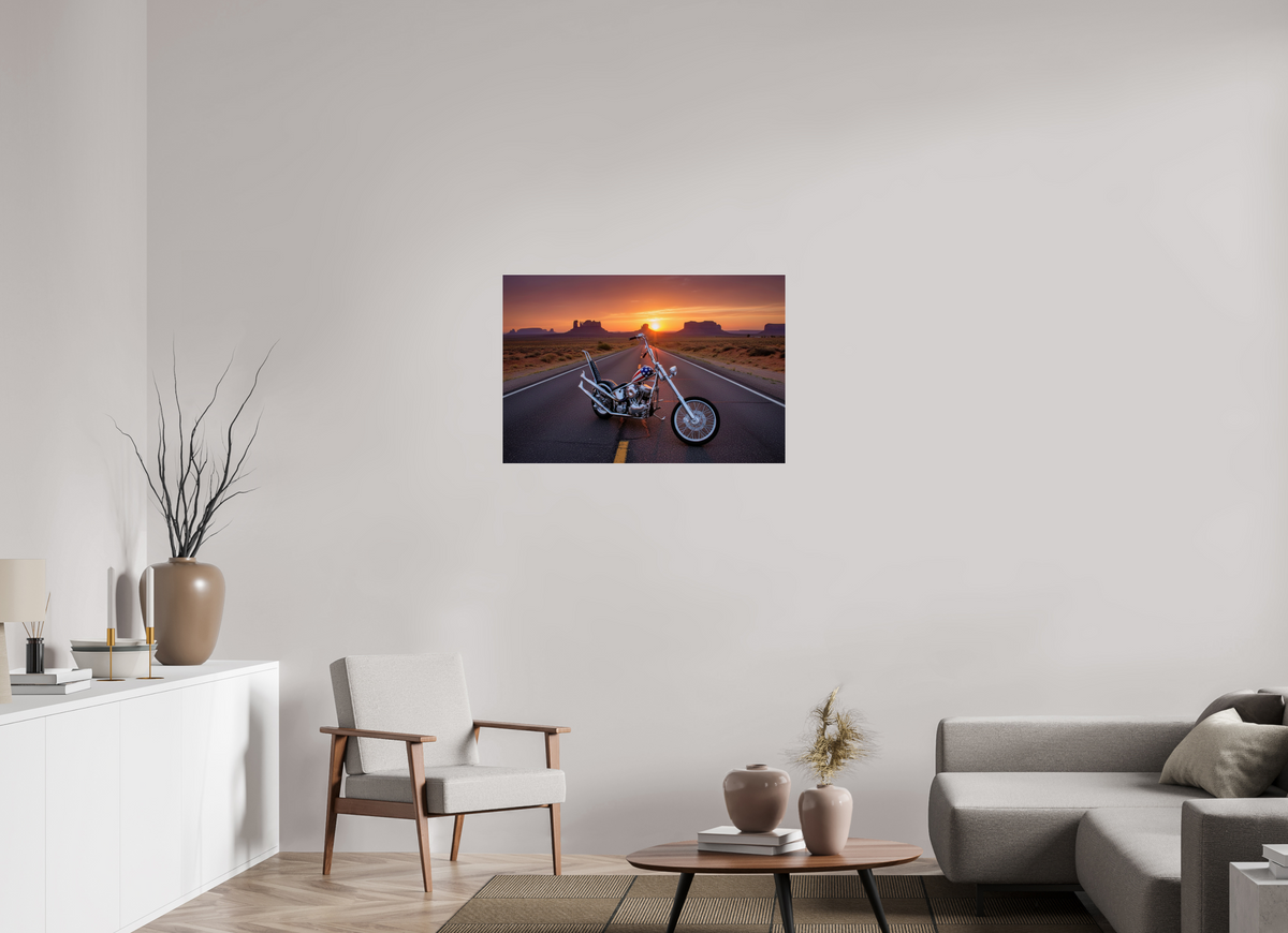 36 x 24″, Complete Roberto Rabanne, Easy Rider, Las Cruces New Mexico