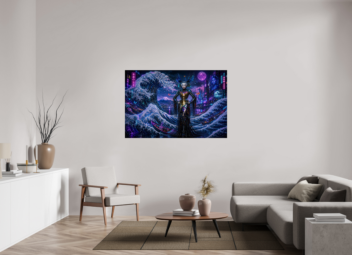 60 x 40″, Complete Rahul Dutta, La Chimere Rising 1