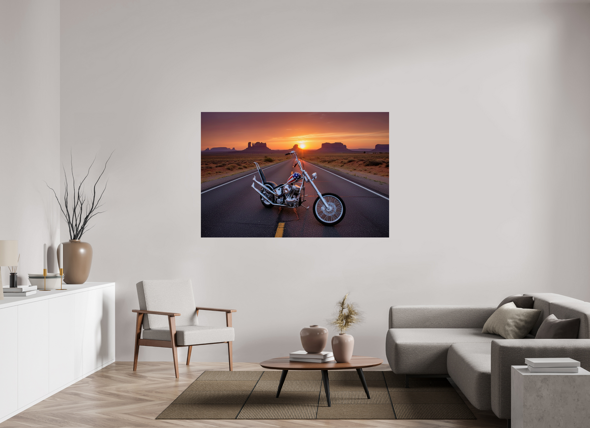66 x 44″, Complete Roberto Rabanne, Easy Rider, Las Cruces New Mexico
