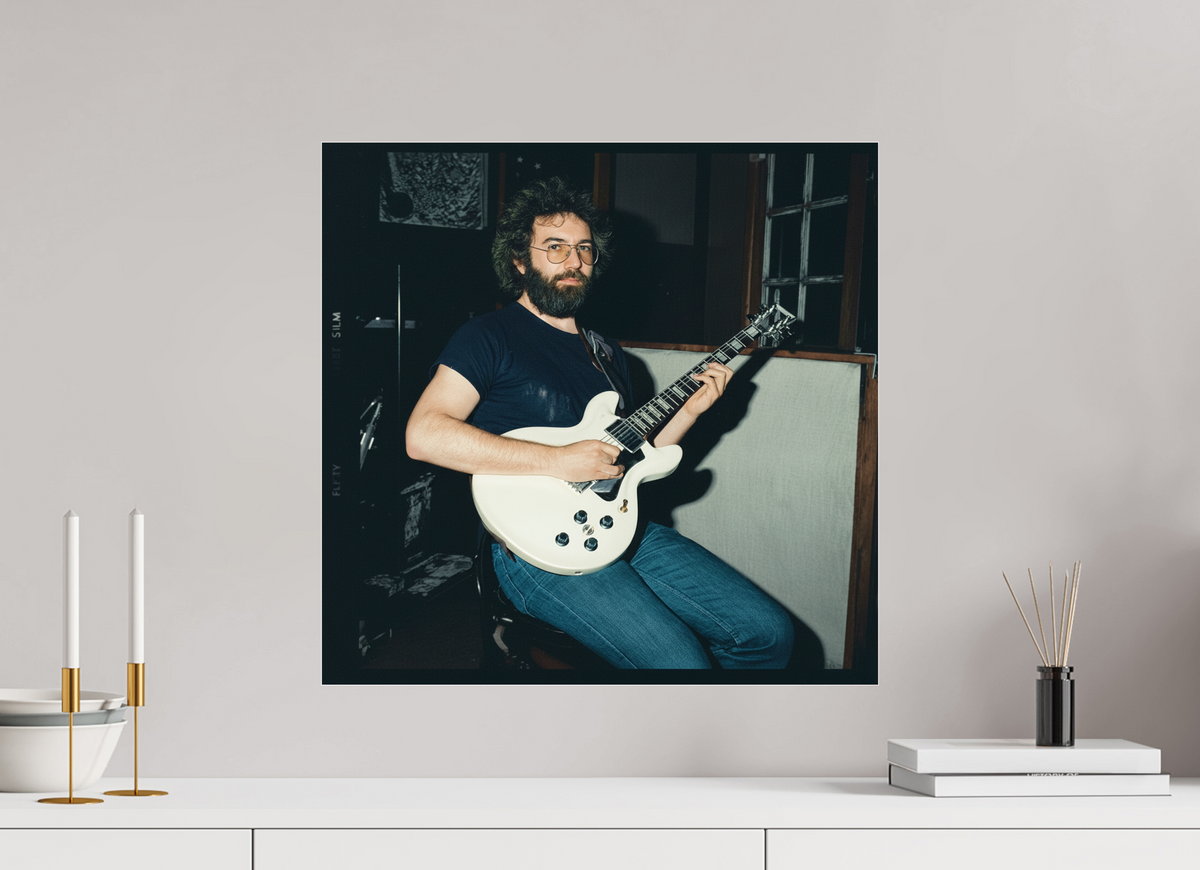 20.5 x 20″, Complete Jerry Garcia, "Reflections" recording session.San Francisco 1976