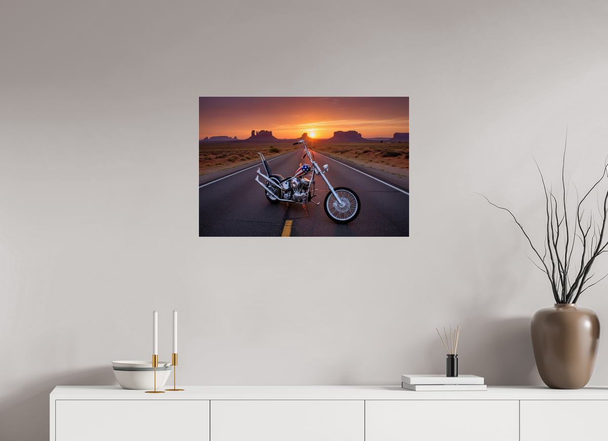 30 x 20″, Complete Roberto Rabanne, Easy Rider, Las Cruces New Mexico
