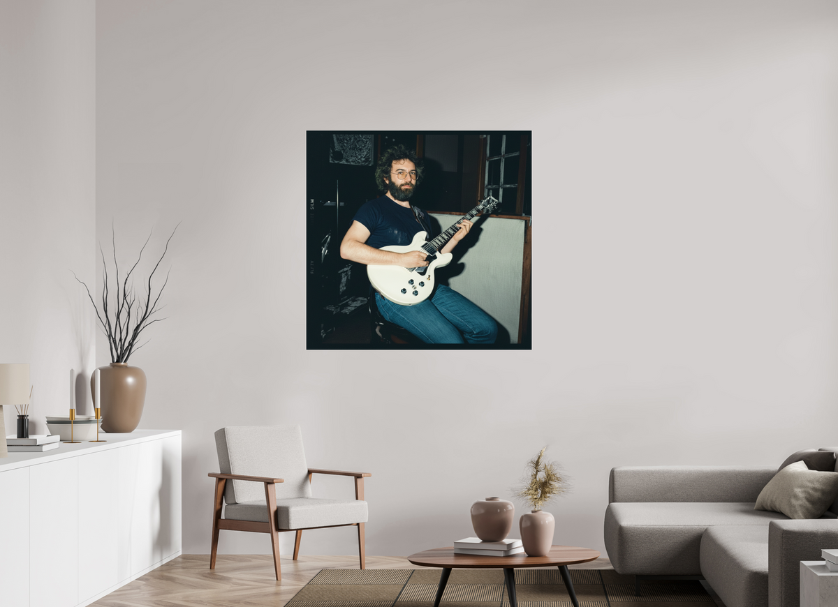44.1 x 43″, Complete Jerry Garcia, "Reflections" recording session.San Francisco 1976