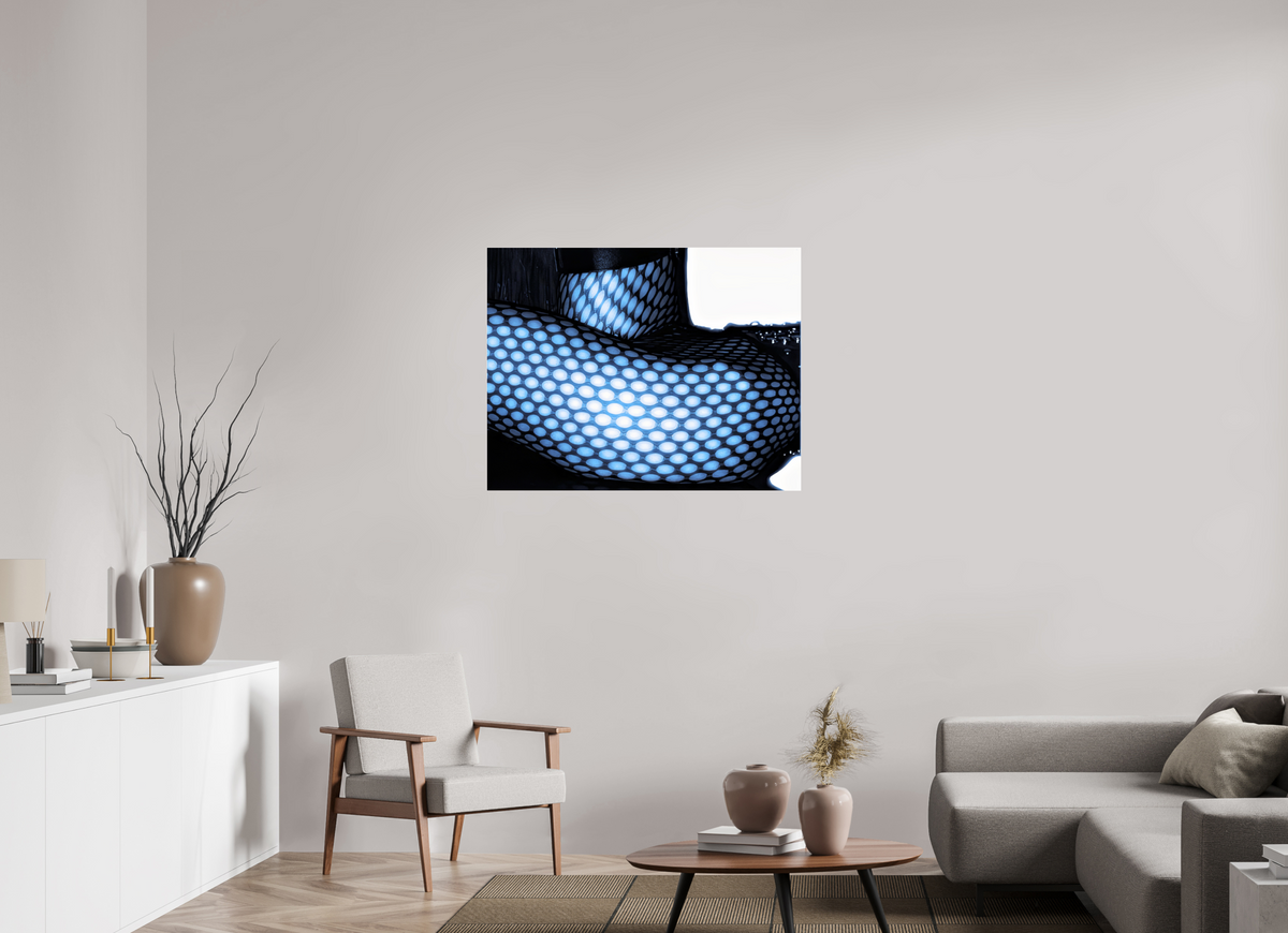 40 x 31″, Complete Roberto Rabanne, Fishnet, Paris 1999