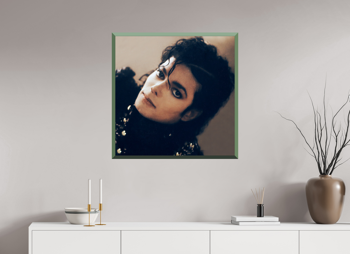 30 x 30″, WW FRAME PRINT Michael Jackson, Los Angeles 1987