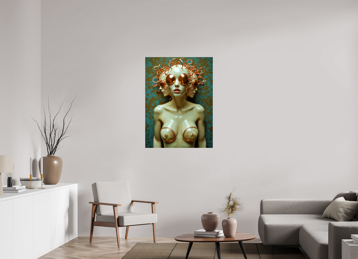 31 x 41.7″, Complete Rahul Dutta, Fecund Goddess