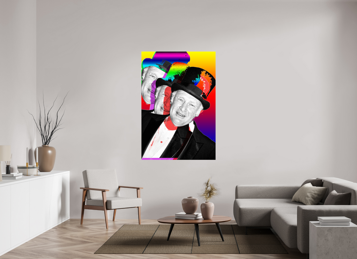 43 x 62.8″, Complete Roberto Rabanne, Ken Kesey, Prankster-in-Chief!