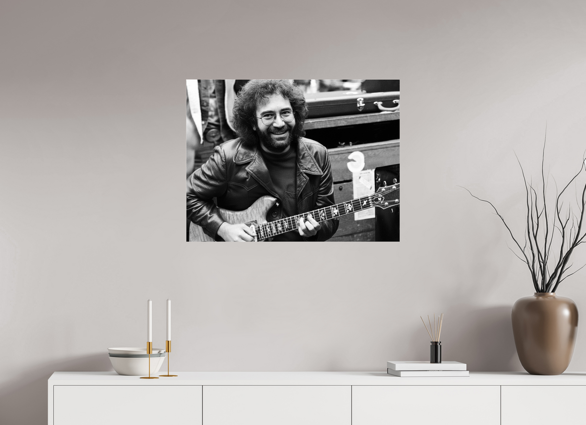 31.6 x 24″, Complete Jerry Garcia, Golden Gate Park 1974