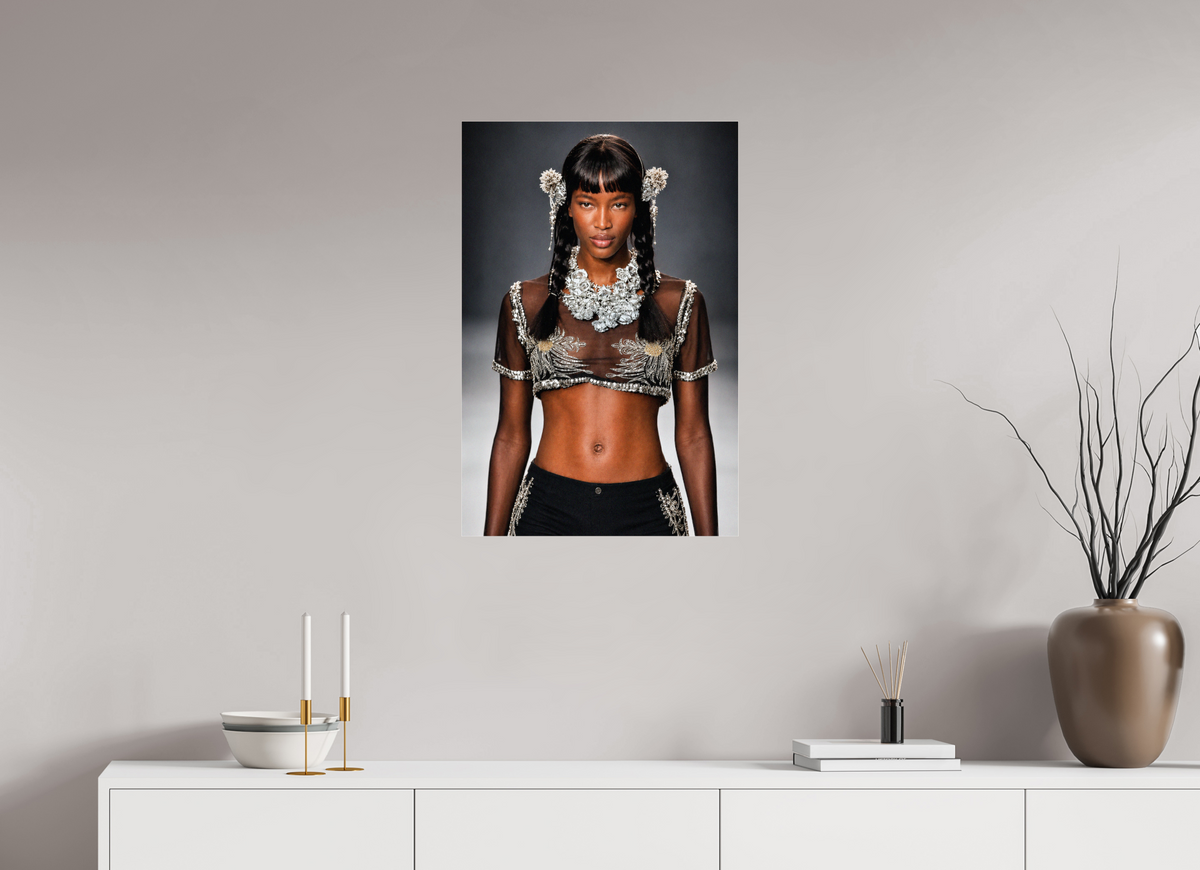 20 x 30″, Complete Anna Sui, S/S Naomi Campbell, New York 1997