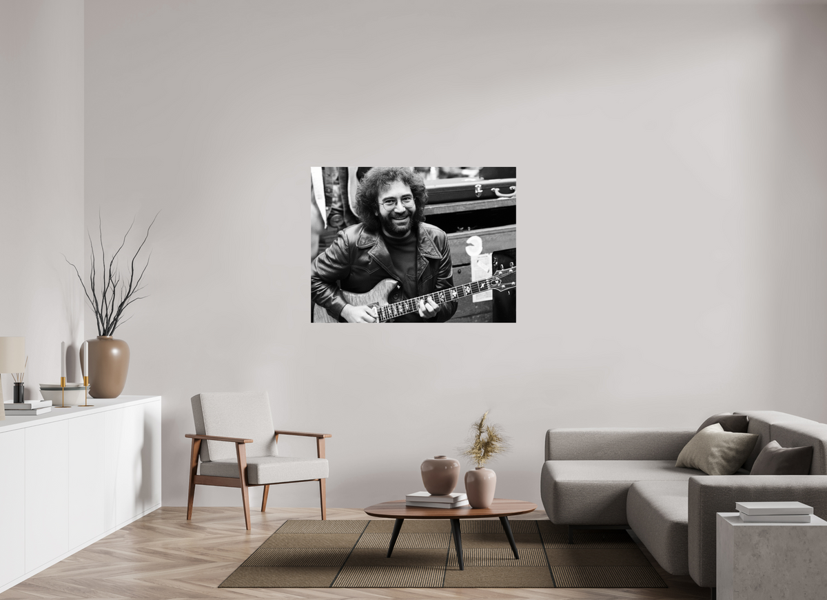 51.4 x 39″, Complete Jerry Garcia, Golden Gate Park 1974
