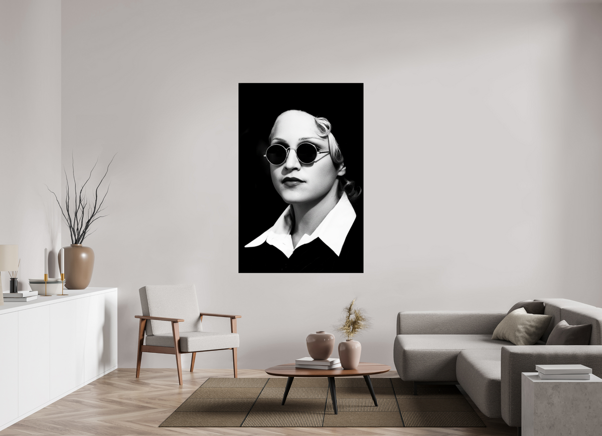 43 x 65.4″, Complete Madonna, Paris 1991