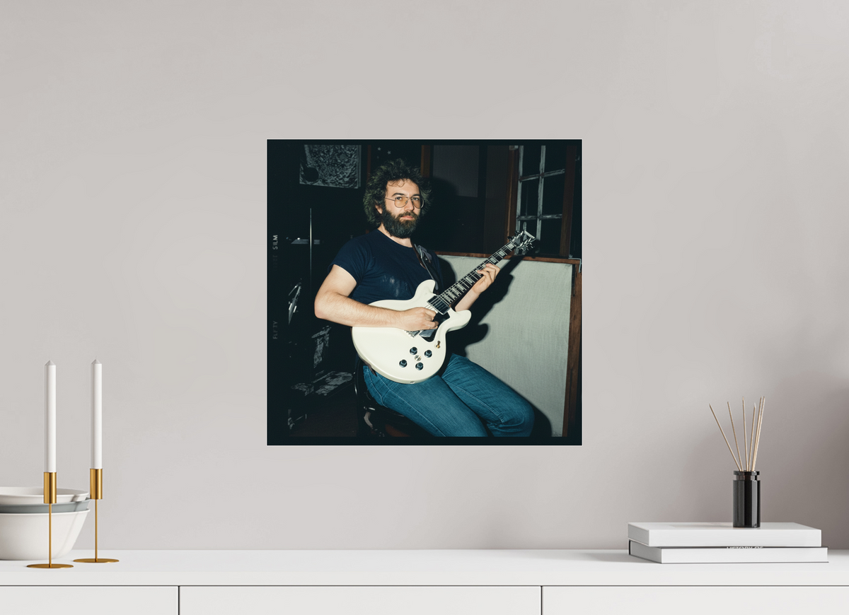 16.4 x 16″, Complete Jerry Garcia, "Reflections" recording session.San Francisco 1976