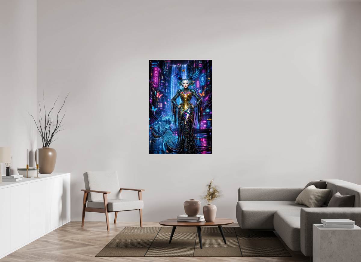 36 x 54″, Complete Rahul Dutta, La Chimere Rising 2