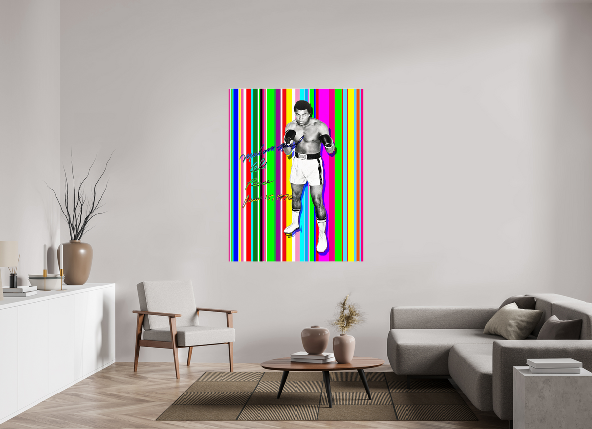 47 x 60.5″, Complete Roberto Rabanne, Muhamad Ali