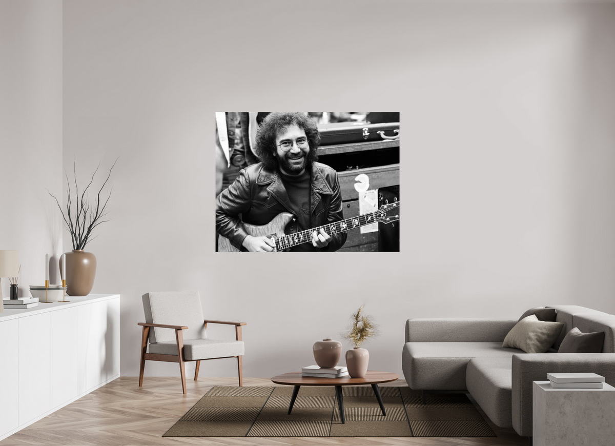 61.9 x 47″, Complete Jerry Garcia, Golden Gate Park 1974