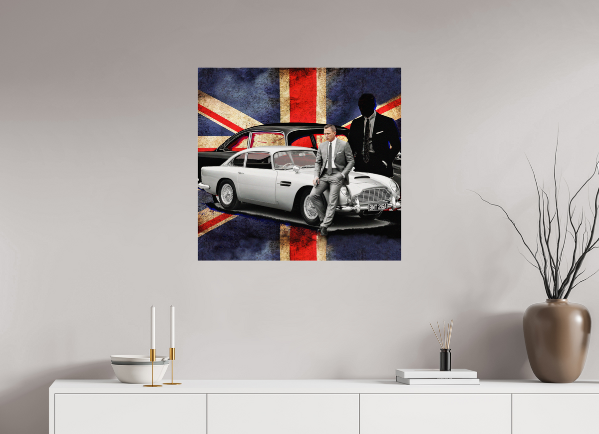 29.5 x 28″, Complete Francesca Gerardi, Bond, James Bond