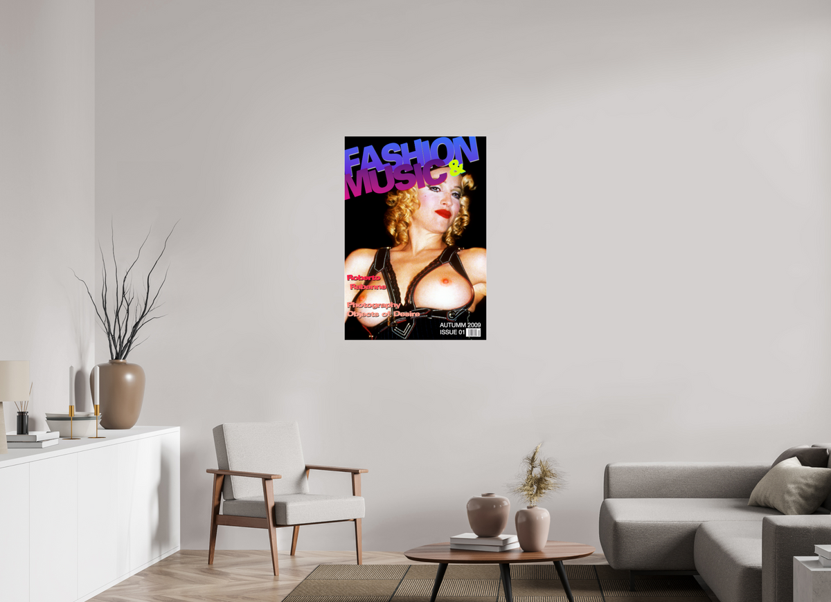 28 x 40.2″, Complete Roberto Rabanne, Fashion & Music cover.