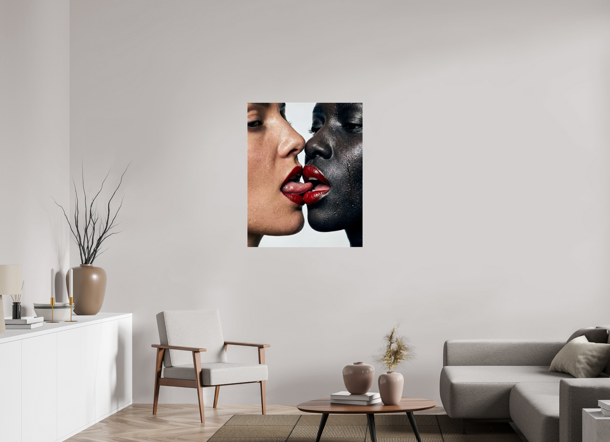 31 x 38.9″, Complete Wet Lips, New York 2014
