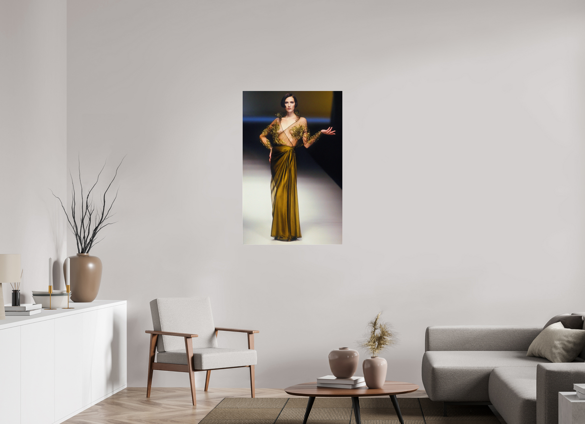 28 x 43.1″, Complete Lanvin Haute Couture S/S, Paris 1990