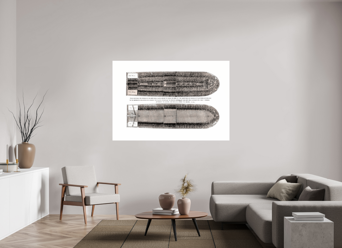 69 x 47″, Photo Print Under Acrylic Glass The Middle Passage, 1999