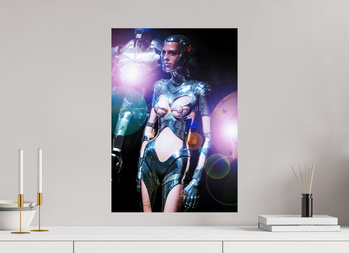 16 x 23.3″, WW ALUM Thierry Mugler Cyborg Couture, Paris 1995