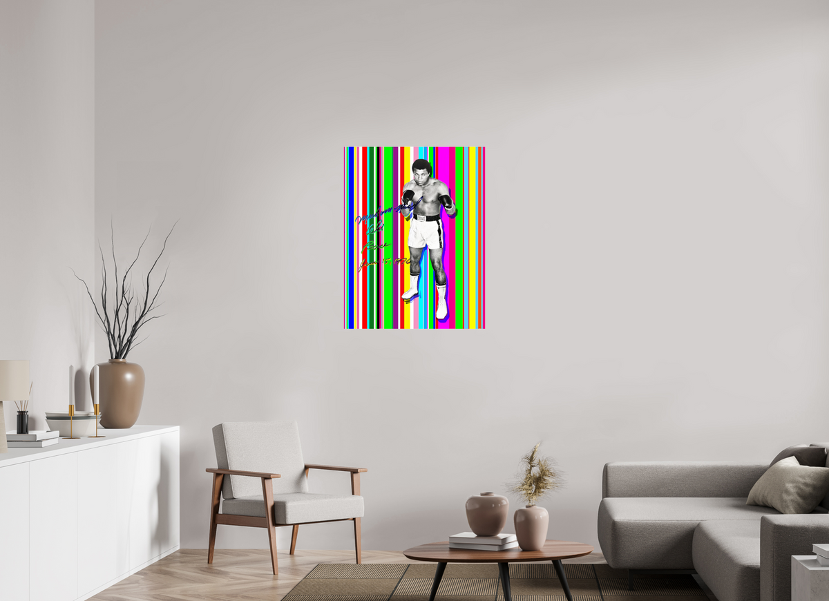 28 x 36″, Complete Roberto Rabanne, Muhamad Ali