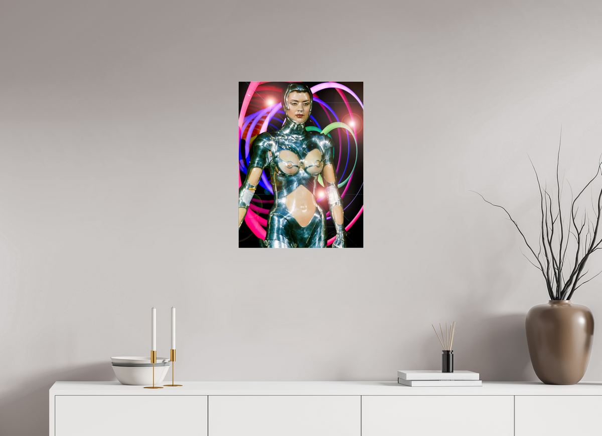 18 x 24″, Complete Neon Cyborg,  Paris 1997