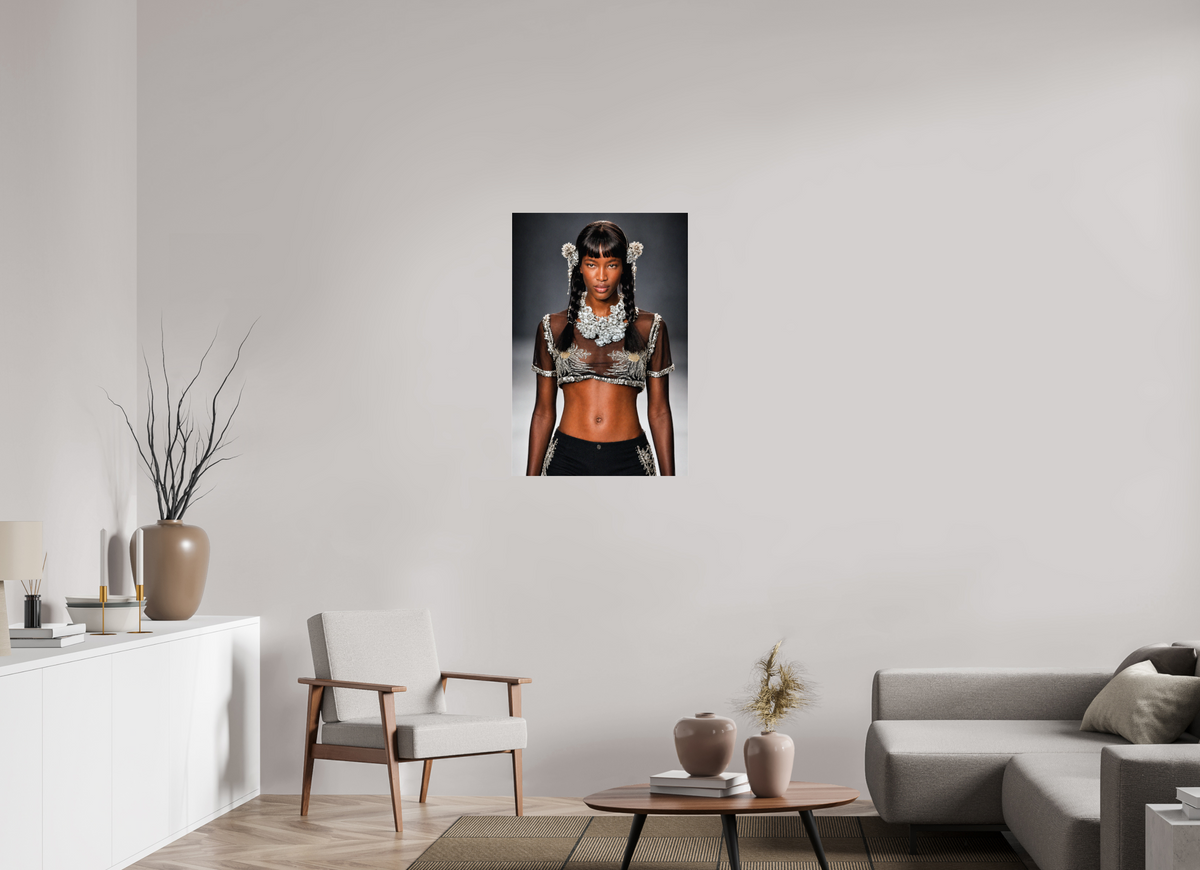 24 x 36″, Complete Anna Sui, S/S Naomi Campbell, New York 1997