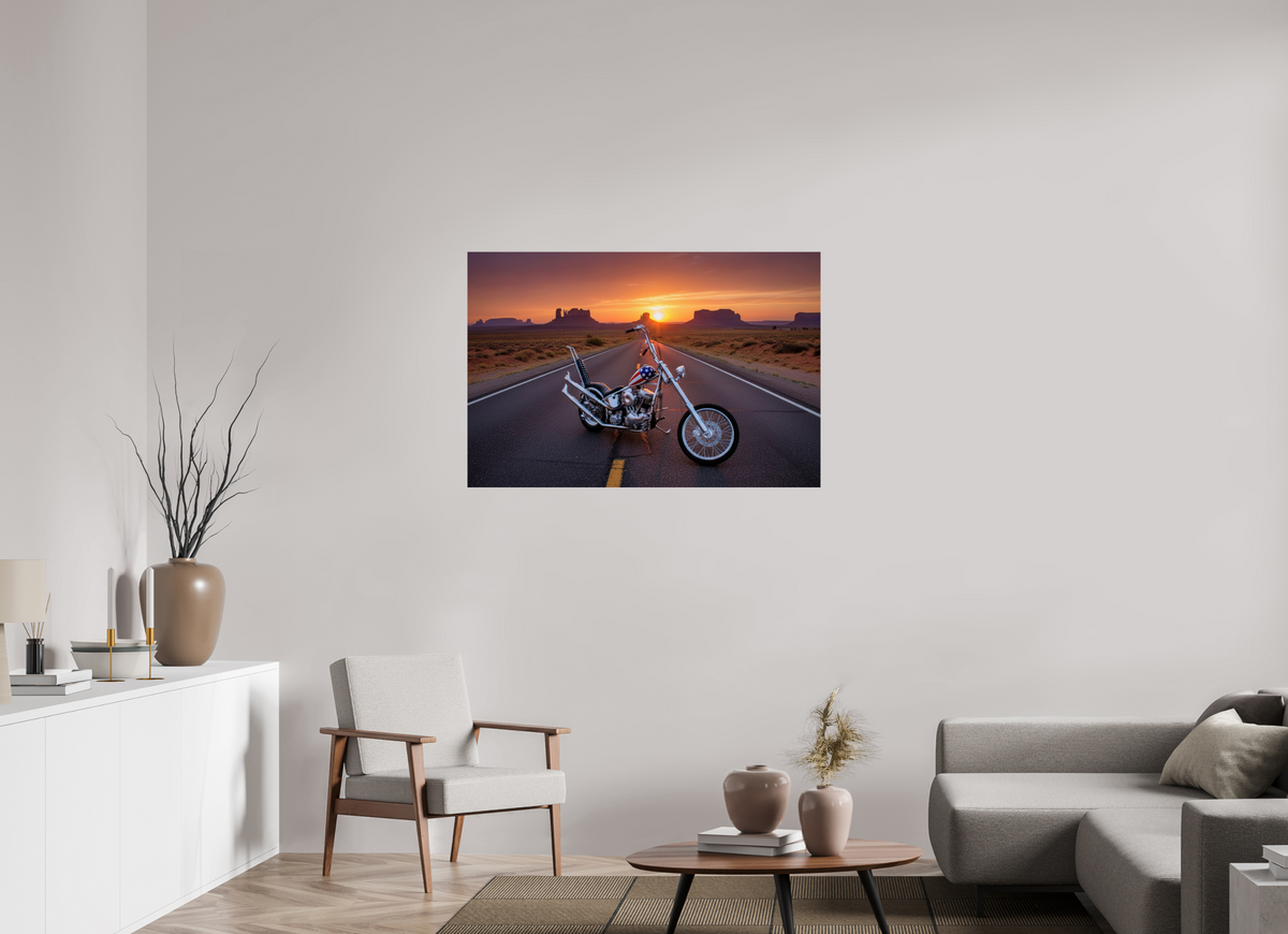 45 x 30″, Complete Roberto Rabanne, Easy Rider, Las Cruces New Mexico