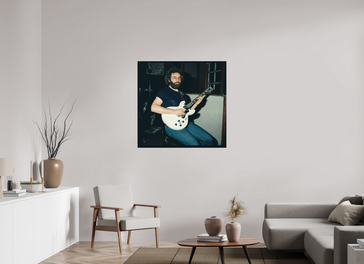 40 x 39″, Complete Jerry Garcia, "Reflections" recording session.San Francisco 1976