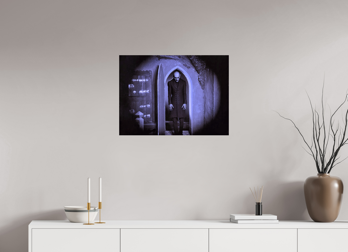 27.3 x 20″, WW ALUM Nosferatu awaits